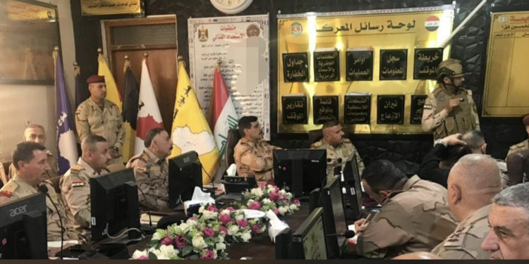 وفد امني رفيع يصل إلى ديالى