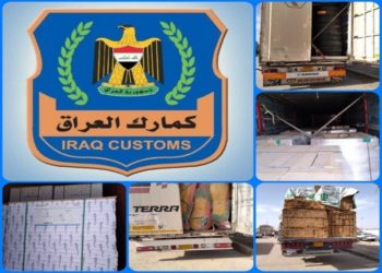 ضبط 10 شاحنات مخالفة للضوابط عند مداخل بغداد