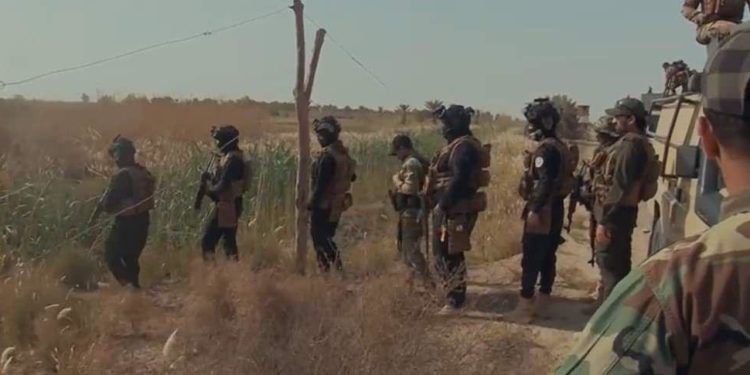 قوة أمنية مشتركة تنفذ عملية (دهم وتفتيش) في جرف الصخر