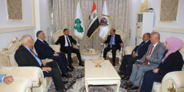 زيارة لوفد من مكتب رئيس الوزراء لنقابة الصحفيين