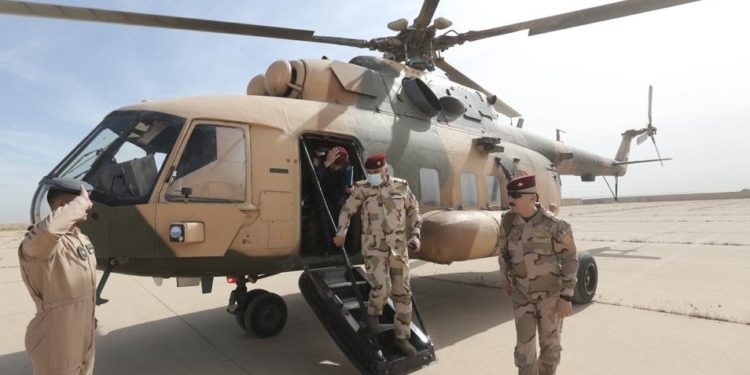 وفد أمني رفيع يصل إلى كركوك للاطلاع على (عملية المطرقة الحديدية)