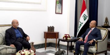 برهم صالح يلتقي إيرج مسجدي تزامناً مع انتهاء مهامه في العراق