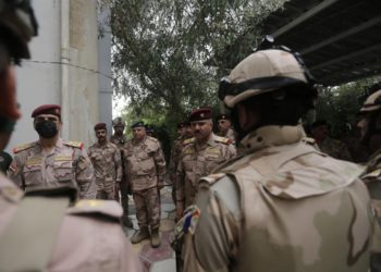 وفد أمني رفيع يصل إلى قاطع عمليات ديالى