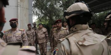 وفد أمني رفيع يصل إلى قاطع عمليات ديالى