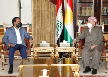 الحلبوسي وبارزاني يؤكدان على أهمية الإسراع بتشكيل الحكومة الجديدة