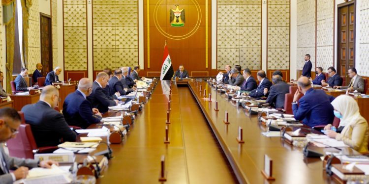 مجلس الوزراء يعقد جلسته الاعتيادية برئاسة الكاظمي