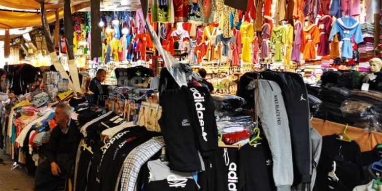 اسواق السليمانية تشهد (حركة مكثفة ) مع ضعف الشراء بالتزامن مع حلول العيد