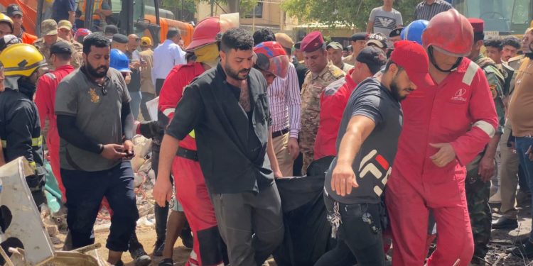 الحصيلة النهائية لضحايا انفجـــار مطعم دجاج ليلى في الجادرية الذي “لم تعرف طبيعته”