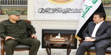 الأعرجي يبحث مع (الوكيل الأقدم لوزارة الداخلية) الشأن الأمني والتعاون المشترك