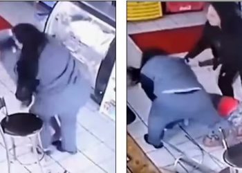 رد فعــــل سيدة برازيلية بعد تعرضها للتحرش + صور