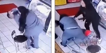 رد فعــــل سيدة برازيلية بعد تعرضها للتحرش + صور