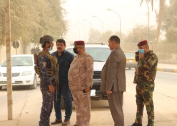 بالصور جولات ميدانية لخلية الاعلام الامني لمتابعة أداء القطاعات الأمنية في الظروف الجوية القاسية والية انتشارها في جانبي الكرخ والرصافة