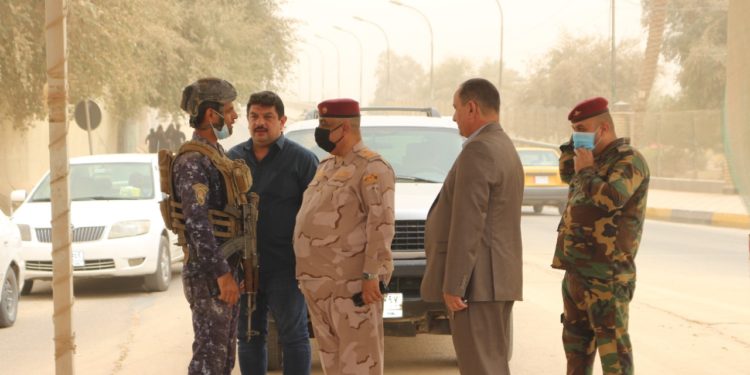 بالصور جولات ميدانية لخلية الاعلام الامني لمتابعة أداء القطاعات الأمنية في الظروف الجوية القاسية والية انتشارها في جانبي الكرخ والرصافة