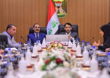 الغزي يبحث مع وزير النقل تنفيــــــذ “قطار بغداد المعلق”