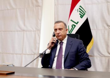 الكاظمي يهنئ نظيره اللبناني بمناسبة نجاح الانتخابات النيابية