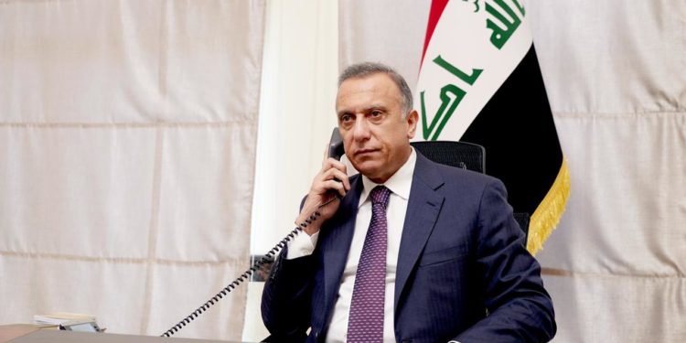 الكاظمي يهنئ نظيره اللبناني بمناسبة نجاح الانتخابات النيابية