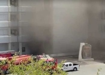 اندلاع حريق داخل مستشفى مدينة الطب في بغداد