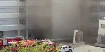 اندلاع حريق داخل مستشفى مدينة الطب في بغداد