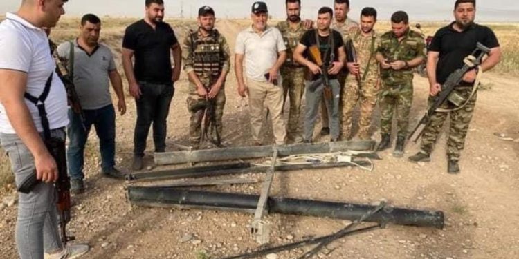 العثور على صاروخين كانا معدين لاستهداف قضاء الطوز