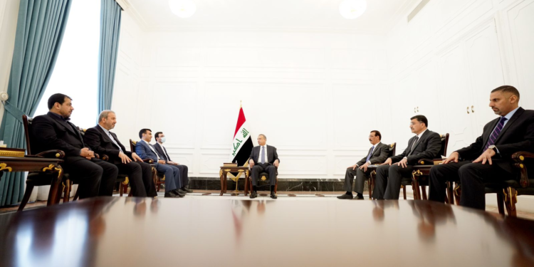 الكاظمي يستقبل نائب الرئيس الإيراني والوفد المرافق له