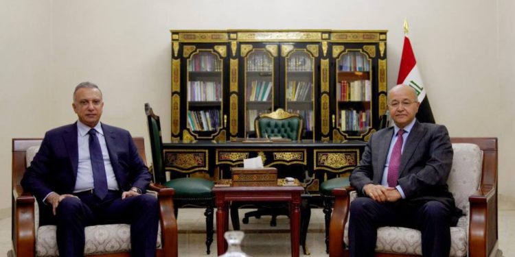 الكاظمي وصالح يؤكدان على ضرورة “الحــــوار” لحل المسائل السياسية العالقة