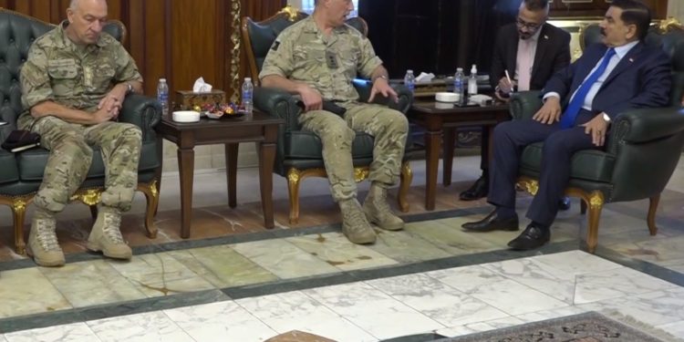 وزارة الدفاع تبحث مع قوات التحالف الأوروبي والناتو “التدريب والتطوير والدعم اللوجستي”