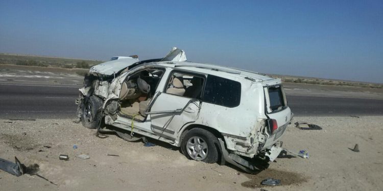 إصابة قيادي بالحشد الشعبي في “حادث سير” قرب كركوك