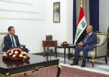 برهم صالح للسفير الفرنسي .. ضرورة تعزيز التعاون في 3 ملفات