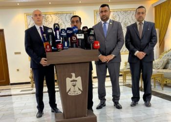 افتتاح مكتب السفارة التركية في محافظة الانبار من قبل محافظ الأنبار والسفير التركي