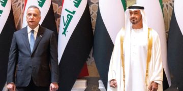 الكاظمـــــي يهنئ محمد بن زايد بانتخابه رئيساً للإمارات