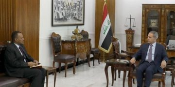 فائق زيدان يبحث مع سفير السودان إمكانية “توقيع مذكرة تفاهم قضائية” بين البلدين