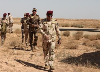 الشمري يصـــــــل الحدود العراقية السورية