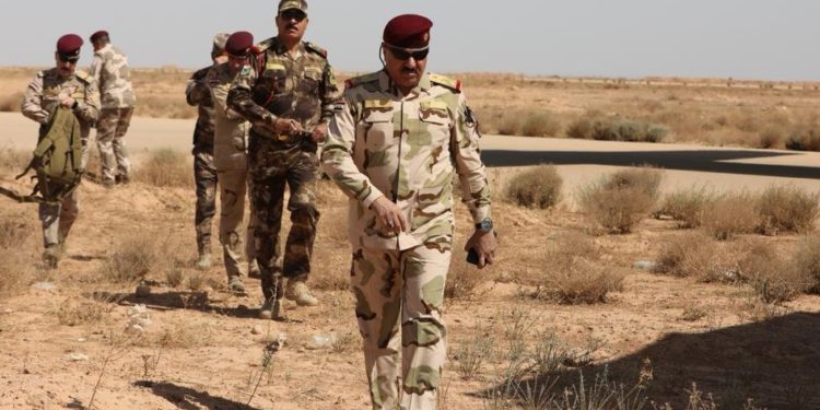 الشمري يصـــــــل الحدود العراقية السورية