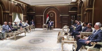الحلبوسي يــــدعو أوروبا إلى مساعدة العراق في “إنهاء ملف النزوح” وتعزيز قدراته الاستخبارية