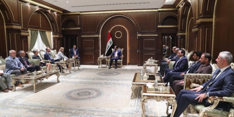 الحلبوسي يــــدعو أوروبا إلى مساعدة العراق في “إنهاء ملف النزوح” وتعزيز قدراته الاستخبارية