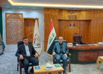 رئيس جهاز الأمن الوطني يصل الـــــى ميسان ويلتقي بالمحافظ