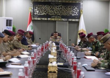 وفد امني رفيع من البيشمركة يصل قيادة العمليات المشتركة