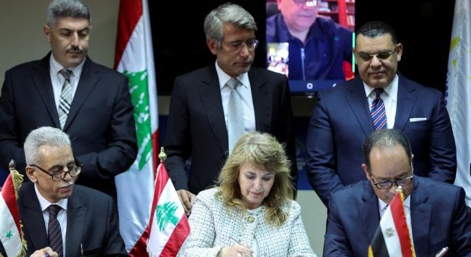 الغاز المصري يصدر إلـــى لبنان عبر سوريا