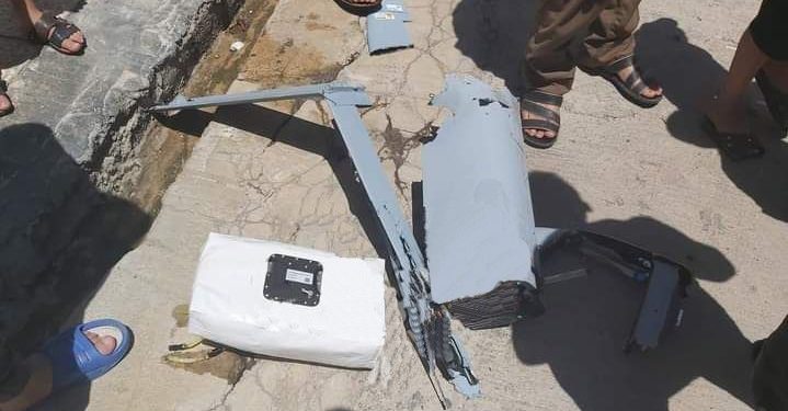 سقــــوط طائرة مسيــــرة في أربيل