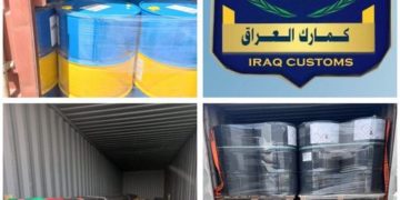 ضبط (8 حاويات مخالفة) في مركزي كمرك ام قصر الجنوبي و الاوسط في محافظة البصرة