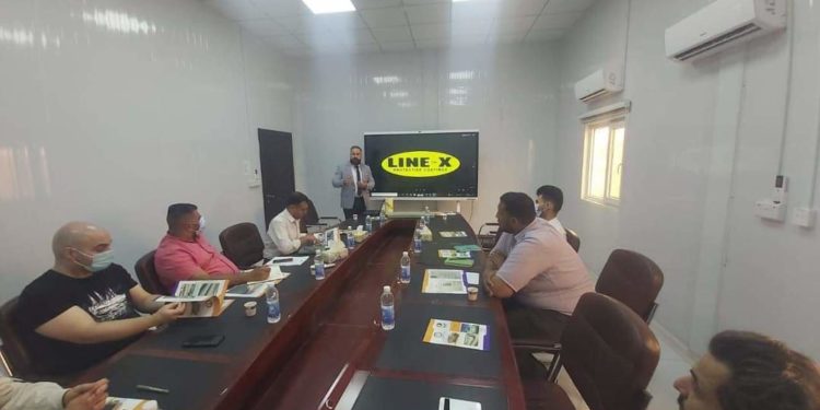 تنظـيم نـدوة تفصيليـة لمشـروع (LINE-X و FF88) لصالـح شركـة نفـط الوسـط