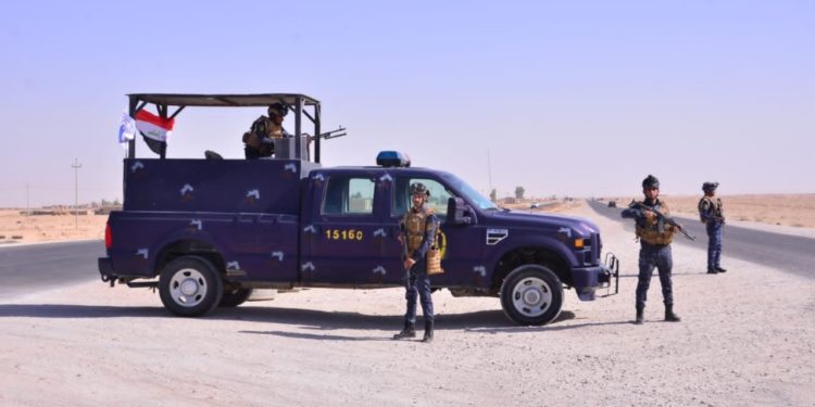 الشرطة الاتحادية تنتشـــر على الطريق البري + صور