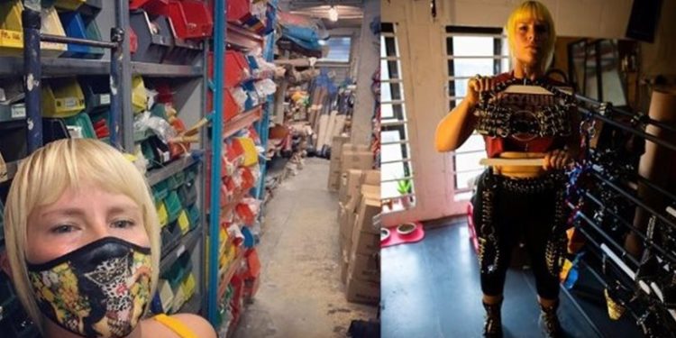 بريطانية تحول الإطارات القديمة إلى أزيـــــاء