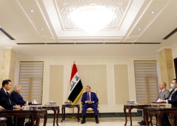 الكاظمي يستقبل سفيرة الولايات المتحدة الأمريكية