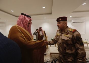 بالصور زيارة منفذ عرعر الحدودي  من قبل وفد امني رفيع برئاسة عبد الامير الشمري