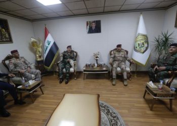 قيادة العمليات المشتركة تستقبل وفداً من قيادة قوات البيشمرگة