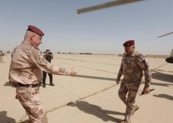 ‏وفد أمني برئاسة عبد الامير الشمري يصل قاطع عمليات طوز خورماتو + صور