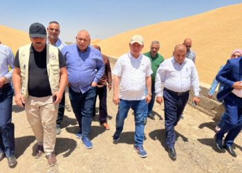 مدير عام الحبوب يتفقد المراكز التسويقية في كركوك ويؤكد اجمالي الحنطة المسوقة تجاوز مليوني طن