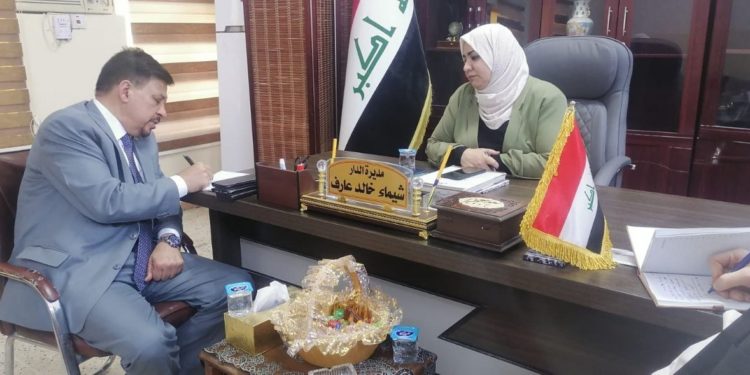 مستشار الشؤون الاستراتيجية في مستشارية الامن القومي يزور دار ايتام البراعم للذكور