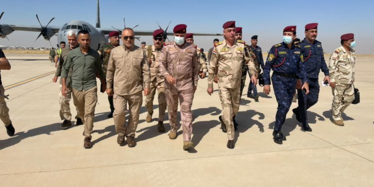 وفد أمني برئاسة عبد الامير الشمري يصل الى كركوك